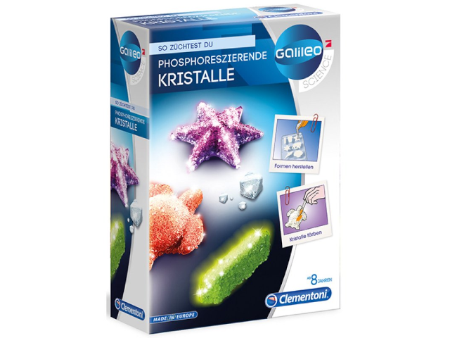 Fluoreszierende Kristalle