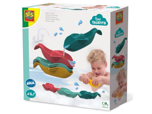 SES Fische in einer Reihe