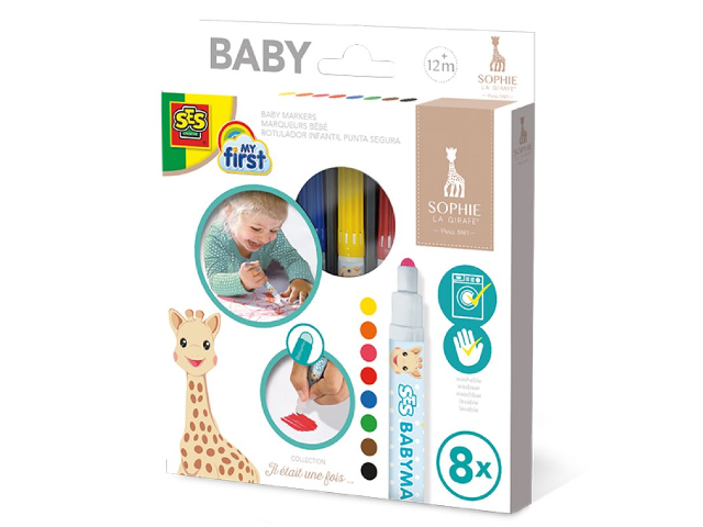 SES Baby Marker 8 Stück Sophie