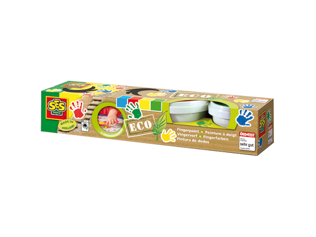 SES Eco Fingerfarben 4 Farben
