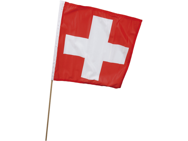 CH-Stabfahne 40x40cm