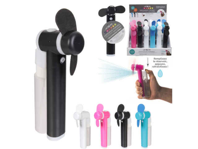Mini-Ventilator mit Wasser assortiert