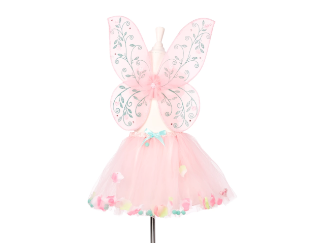 Set Elody Rock+Flügel, pink, 98-110cm
