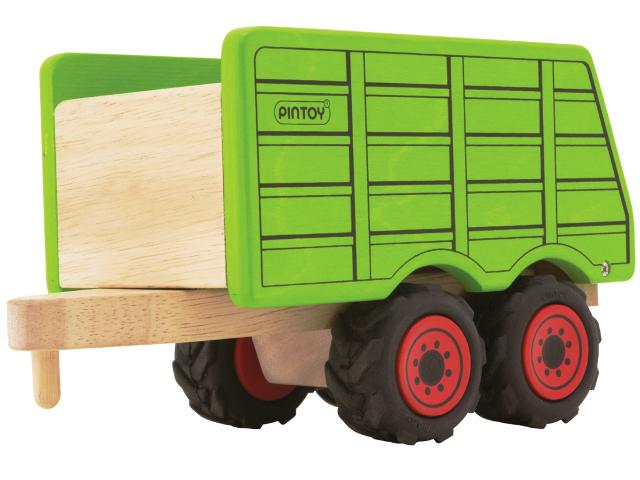 Traktor - Anhänger grün