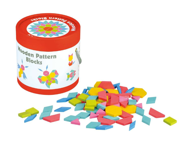 Spielba Mosaik Holzbausteine 250 Stk