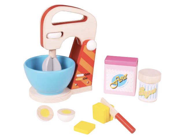Küchenmaschine mit viel Zubehör