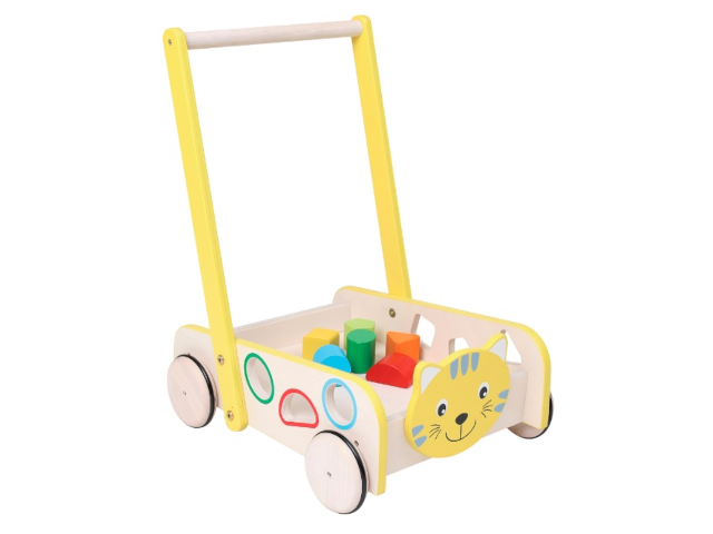 Spielba Baby Walker Katze mit Sortierspiel