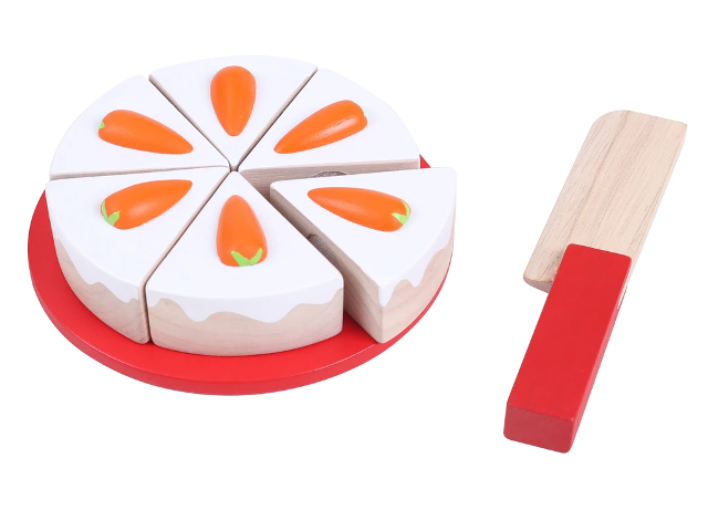 Rüebli-Torte zum schneiden