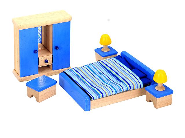 Puppenhaus Schlafzimmer