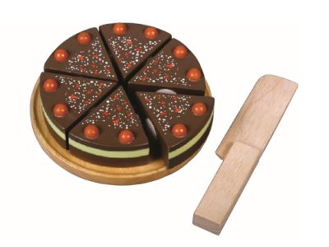 Schoko-Kuchen zum schneiden