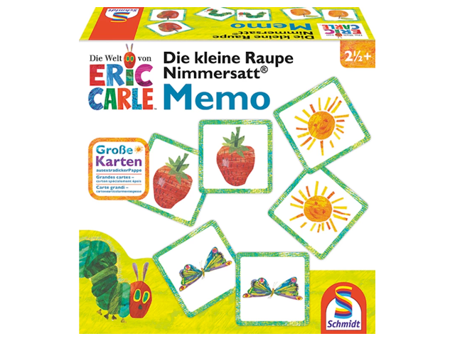 Die kleine Raupe Nimmersatt, Memo