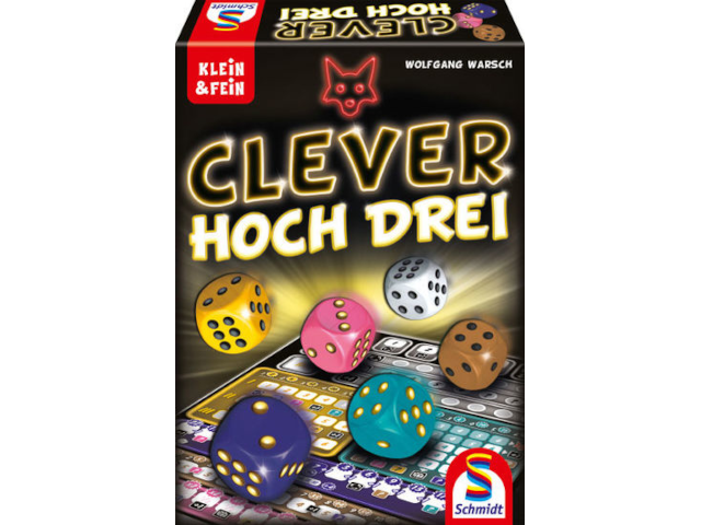 Clever hoch Drei (d)