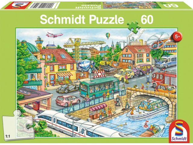 Puzzle 60 Teile Fahrzeuge und Verkehr