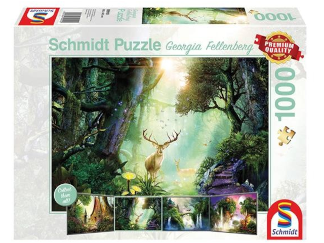 Rehe im Wald 1000 Teile