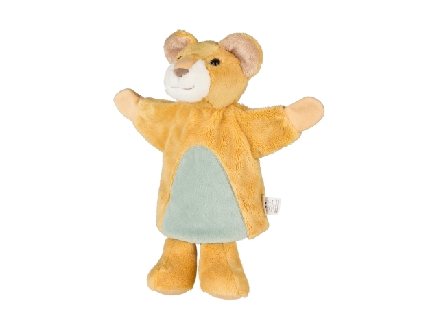 Handpuppe Löwe Leo