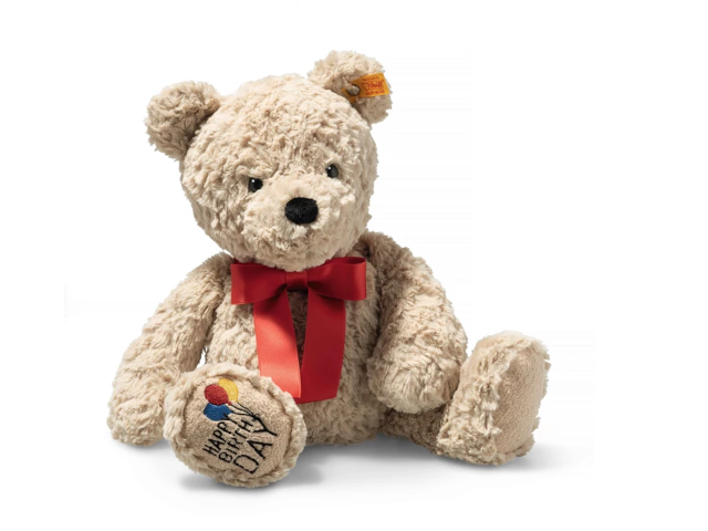Jimmy Teddybär – Happy Birthday beige 35cm