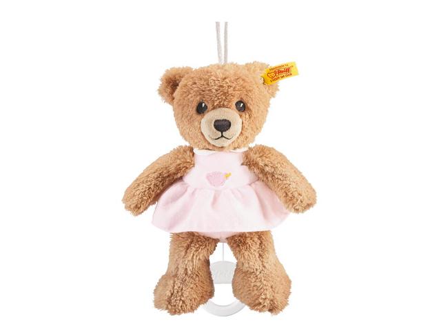 Schlaf-gut-Bär Spieluhr, rosa, 20 cm