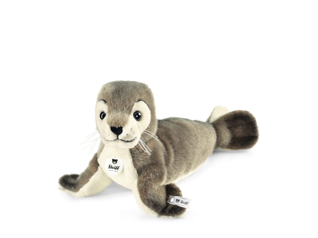 Robby Seehund, grau/weiss, 30cm