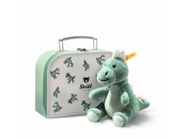 Joshi Baby T-Rex im Koffer hellgrün 16cm
