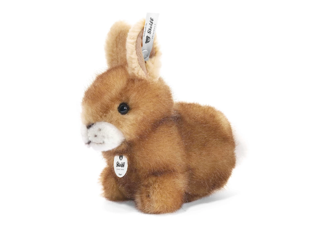 Hoppel Hase, braun gespitzt, 14 cm