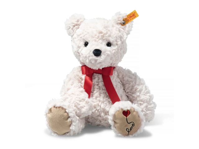 Jimmy Teddybär – Love weiss 30cm