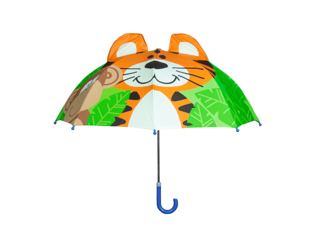 Regenschirm Mia 3D Handöffner Tiger