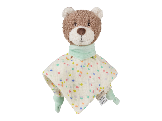 Schmusetuch S Bär Bo ecru