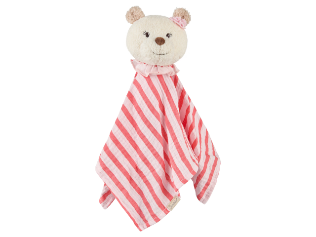 Schmusetuch L Bär Betty rosa