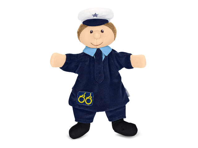 Handpuppe Polizist