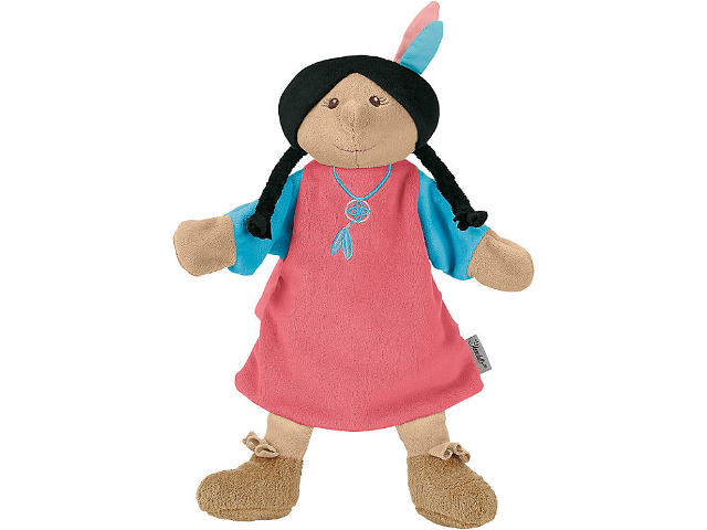 Handpuppe Indianer