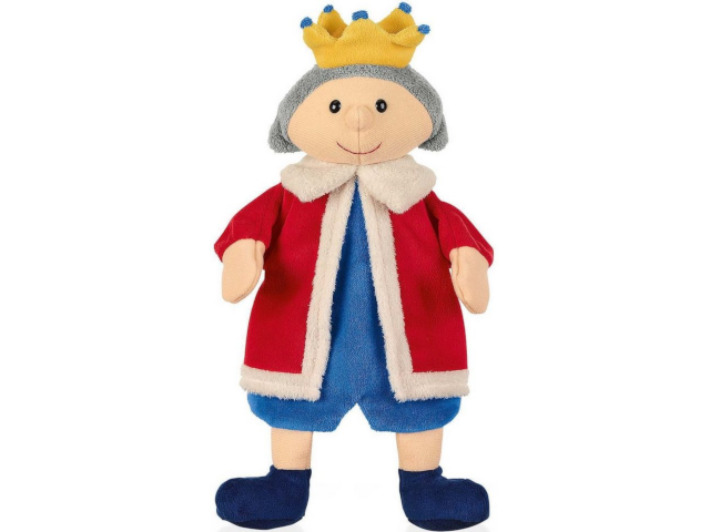 Handpuppe König