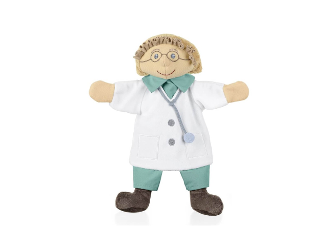 Handpuppe Arzt