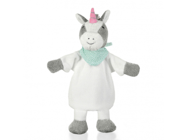 Handpuppe Einhorn