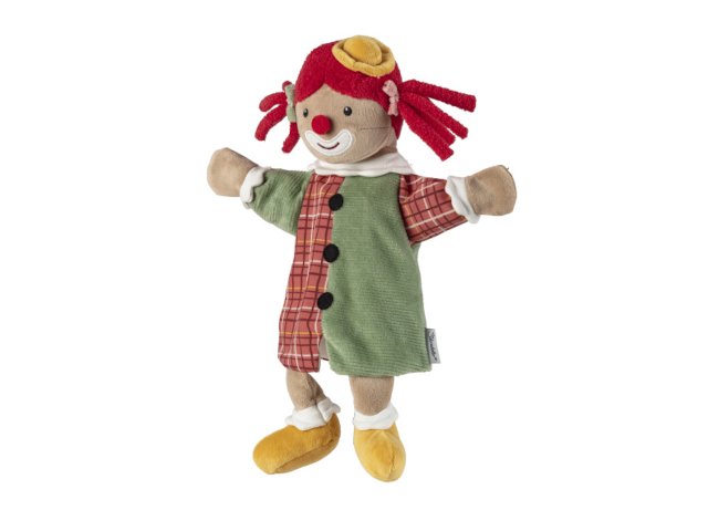 Handpuppe Clown