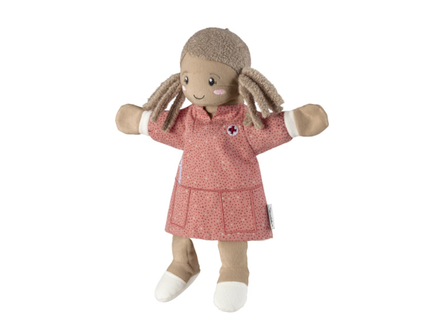 Handpuppe Krankenschwester