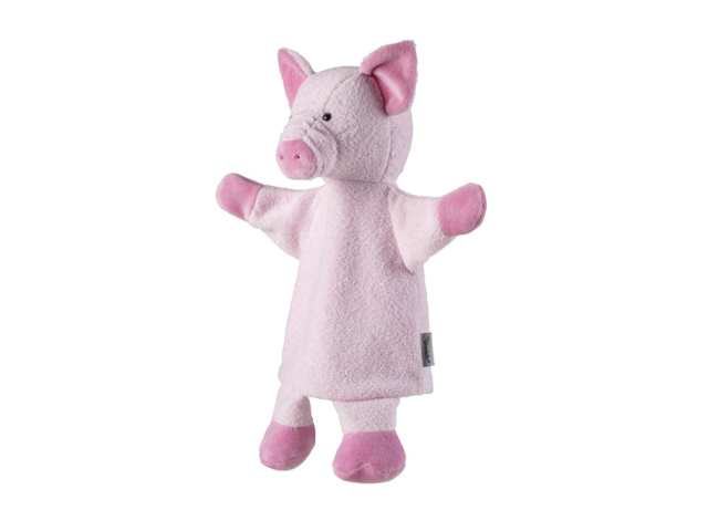 Handpuppe Schwein