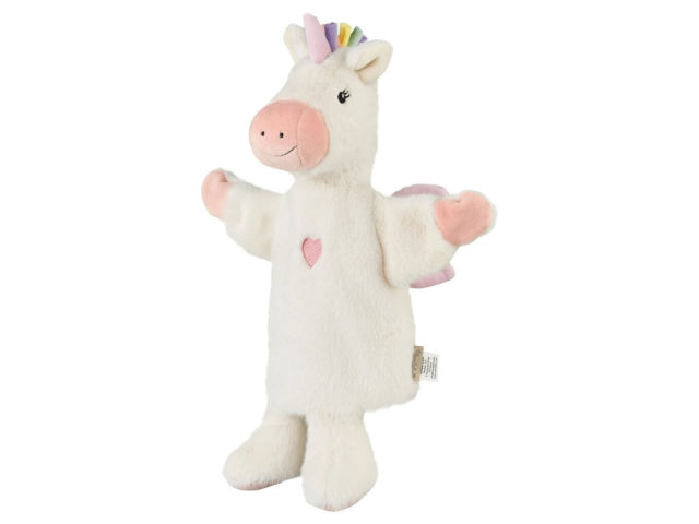 Handpuppe Einhorn