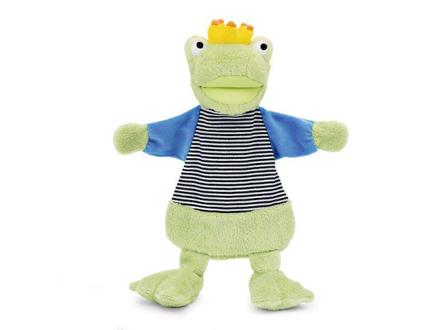 Handpuppe Frosch