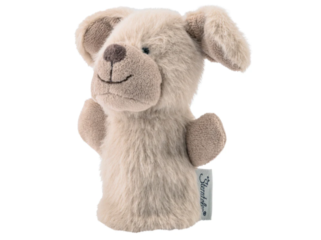 Fingerpuppe Hund Lucky