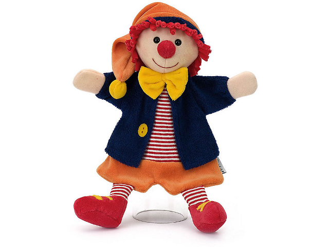 Handpuppe Clown