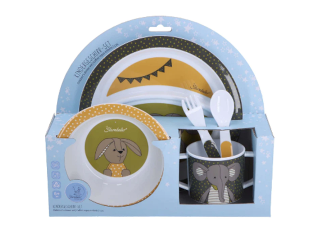 Kindergeschirr-Set Eddy + Happy