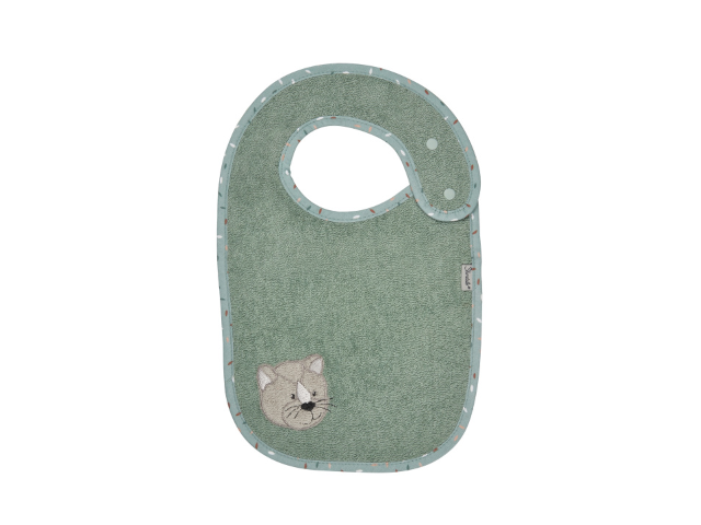Lätzchen Druckknopf Katze