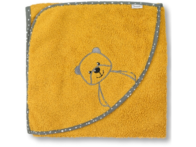Badetuch 100x100 Baylee yellow