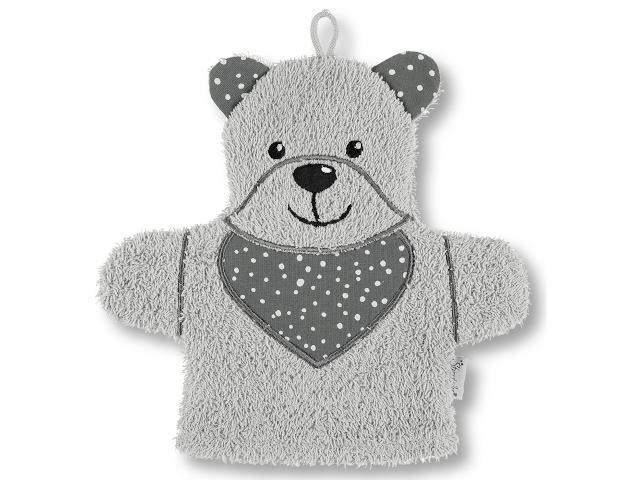 Spiel-Waschhandschuh Baylee grey