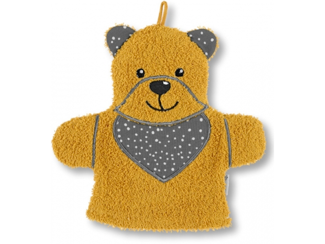 Spiel-Waschhandschuh Baylee yellow