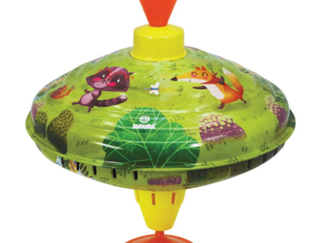 Blechkreisel gross – Forest