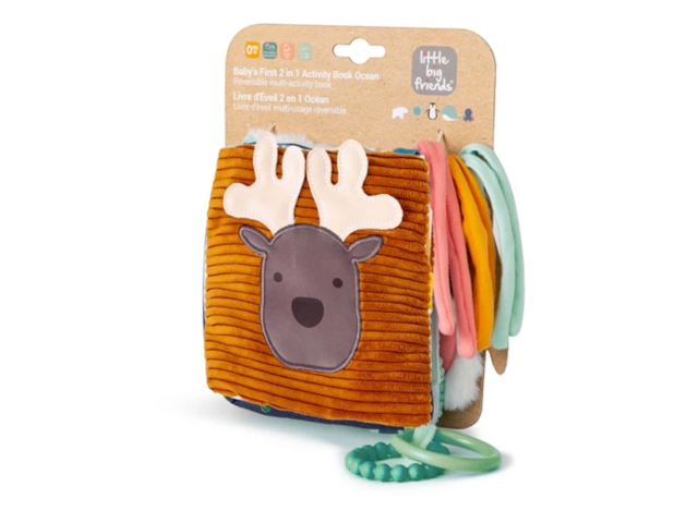 weiches Aktivitätenbuch 2 IN 1 - Wald