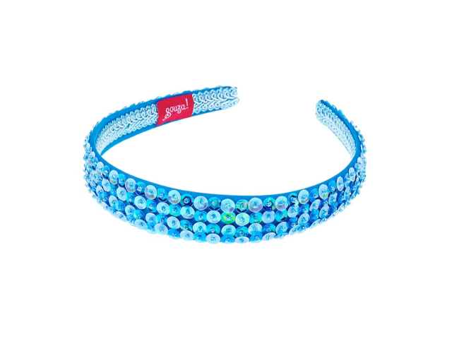 Haareifen Désirée, aqua Blau