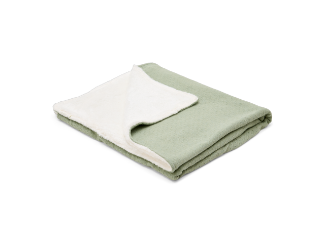 Wiegedecke gestrickt - Pure Sage