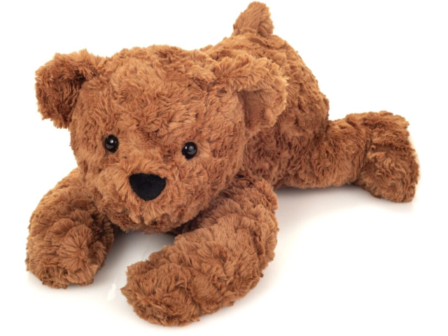 Teddy liegend braun 40cm